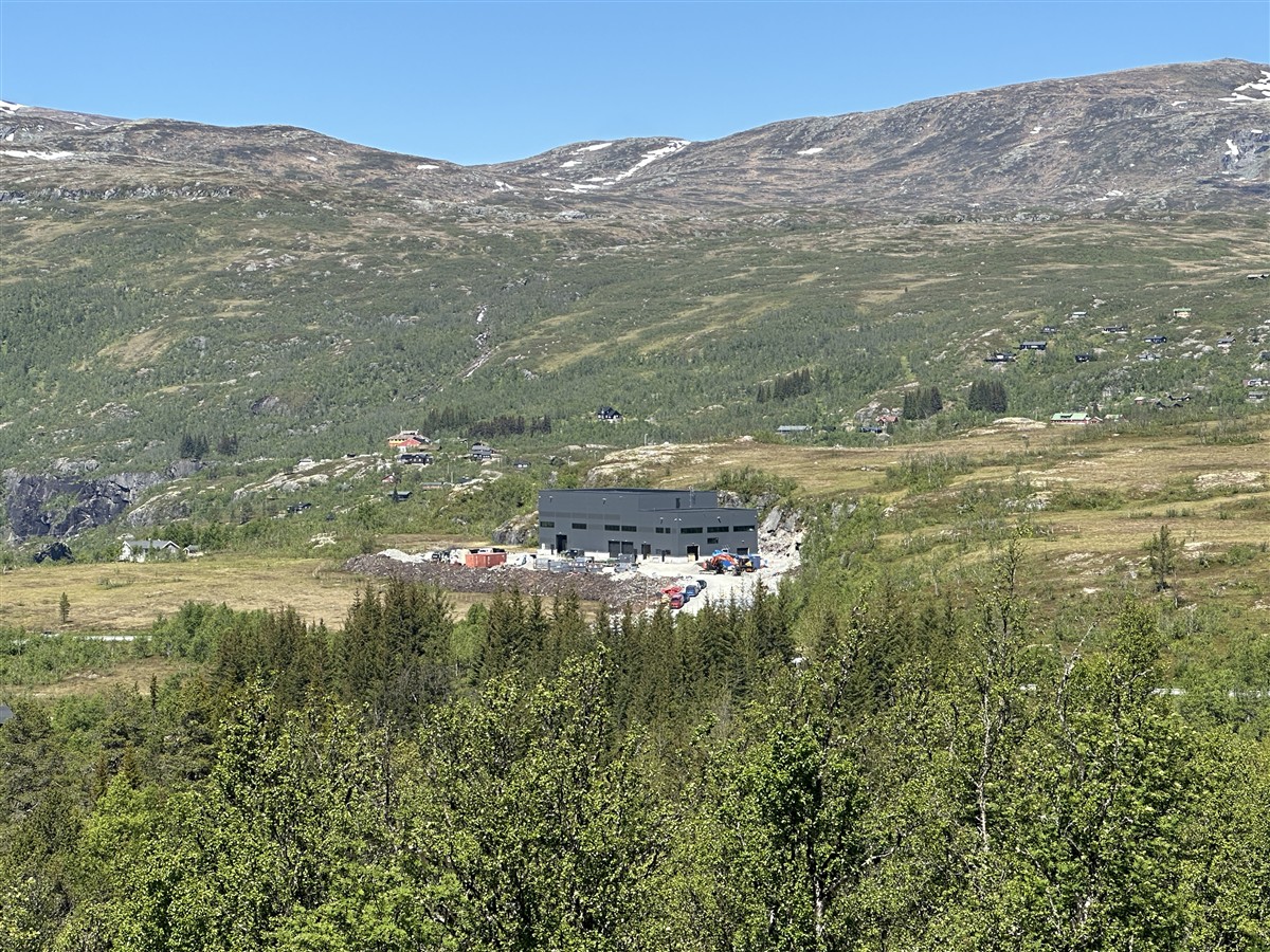 Sysendalen reinseanlegg utvendig - Klikk for stort bilete